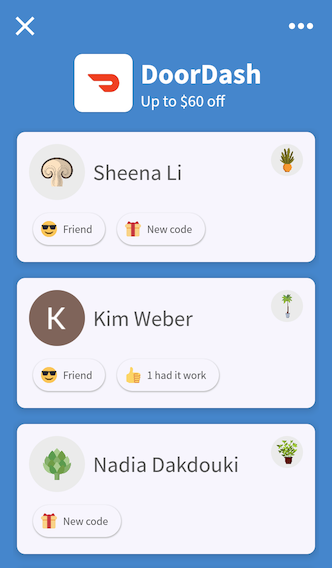 Mobile collect referral
